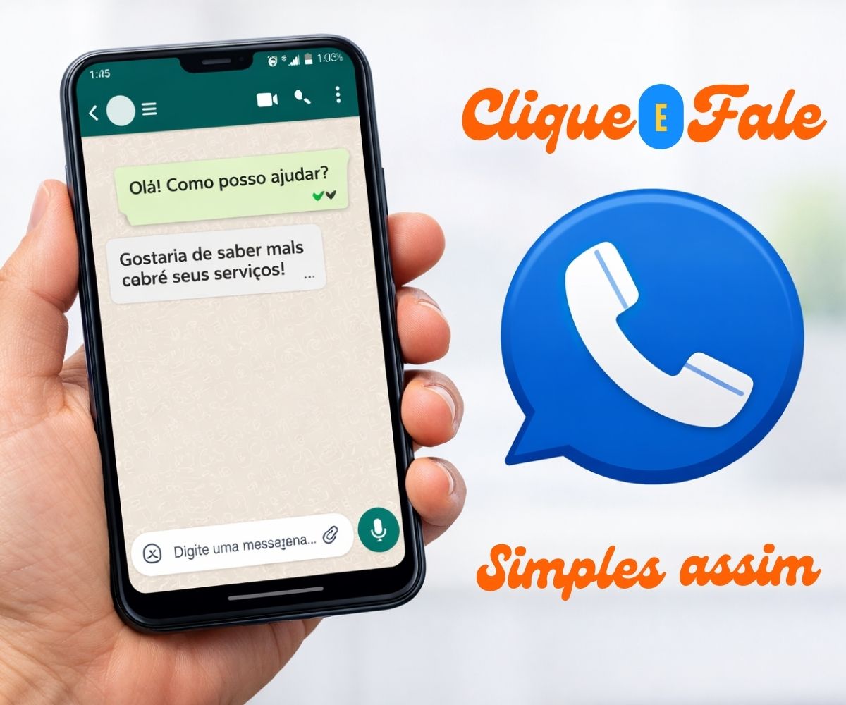 Encontre empresas e fale direto pelo WhatsApp ou telefone